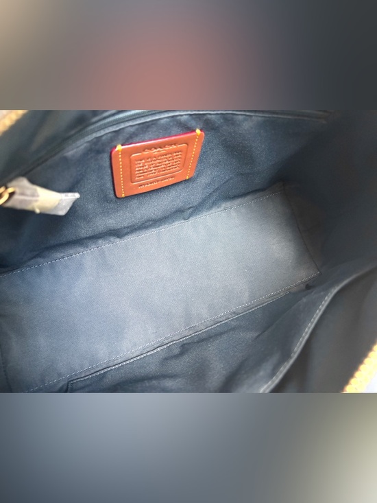 ❌SOLD❌ New Coach Laurel Shoulder Bag in Loved Denim with Charms 2026 - Picture 11 of 13